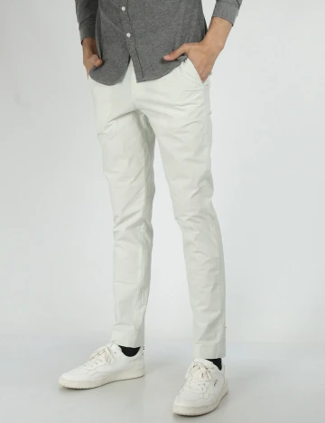 Pantaloni Jack&Jones, ecru