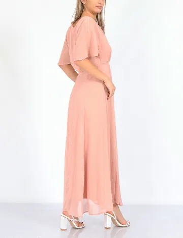 Rochie lunga Vila, roz