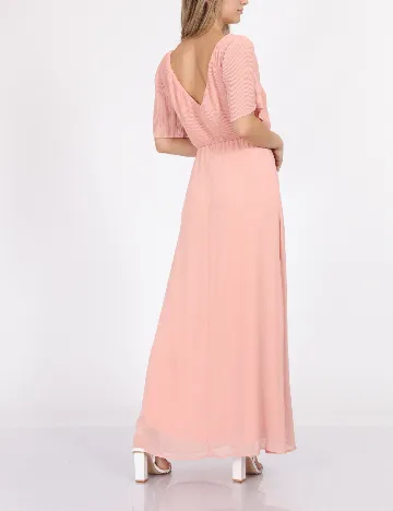 Rochie lunga Vila, roz