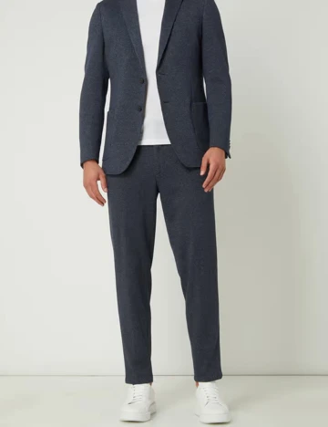 Pantaloni s.Oliver, bleumarin