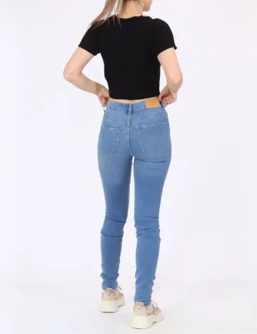 Blugi Jacqueline de Yong, albastru