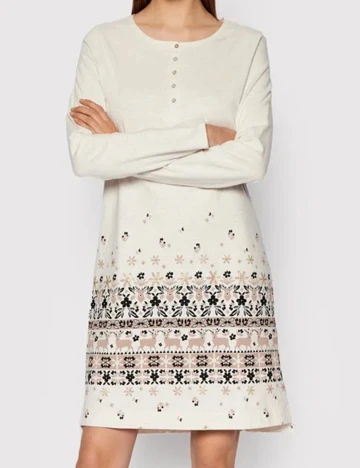 Rochie de noapte Triumph, crem