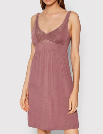 Rochie de noapte Triumph, roz pudra inchis