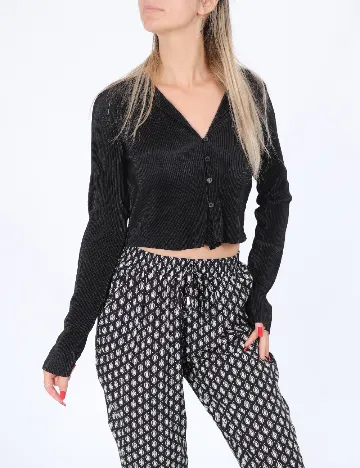 Camasa Bershka, negru