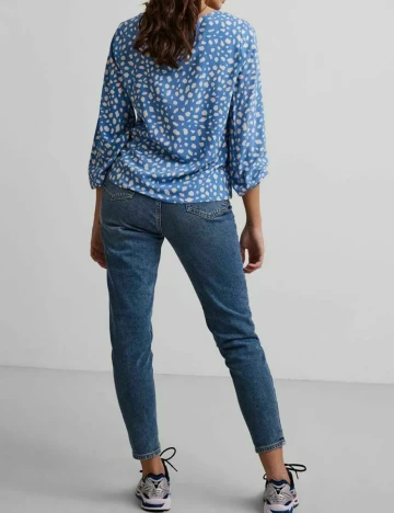 Bluza Pieces, albastru