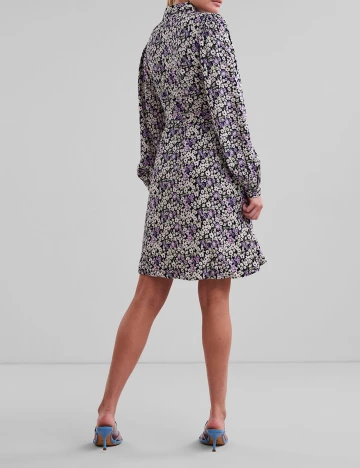 Rochie scurta Pieces, floral