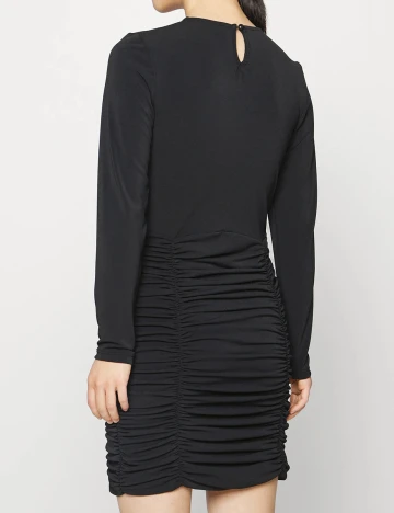 Rochie scurta Pieces, negru