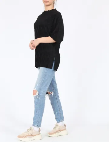 Bluza Mango, negru