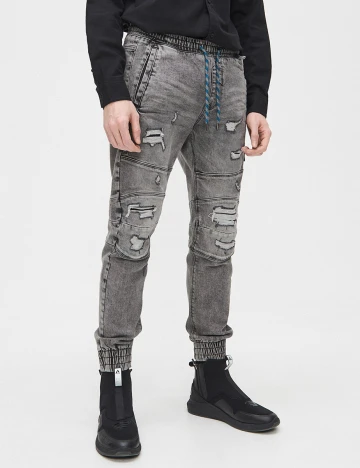 Blugi CROPP, gri
