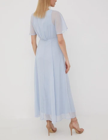 Rochie lunga Vila, bleu Albastru