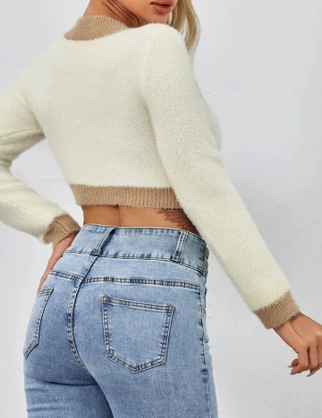 Top SHEIN, crem