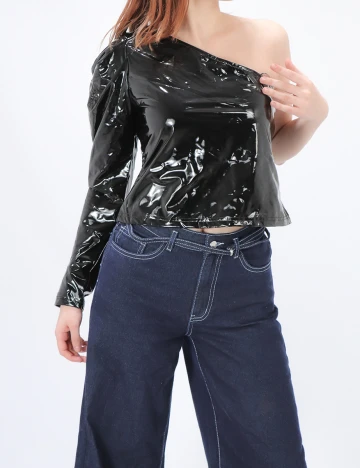 Bluza Object, negru