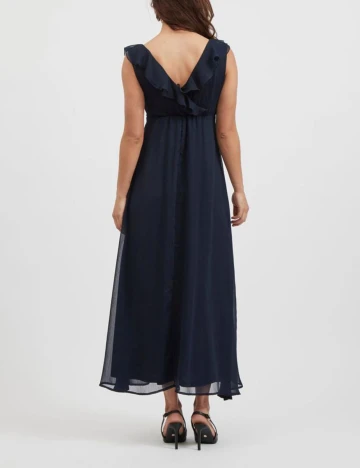 Rochie Lunga Vila, bleumarin