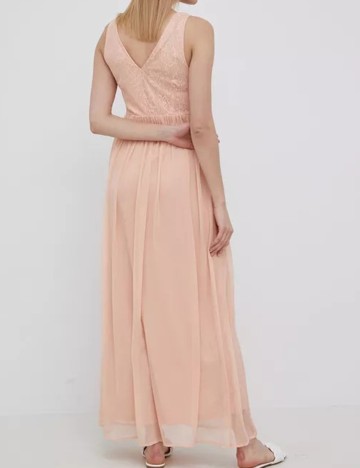 Rochie lunga Vila, piersica