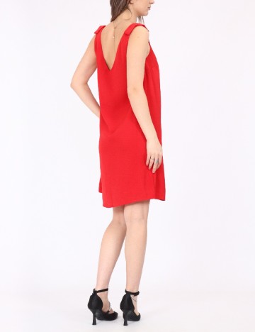 Rochie scurta Vila, rosu