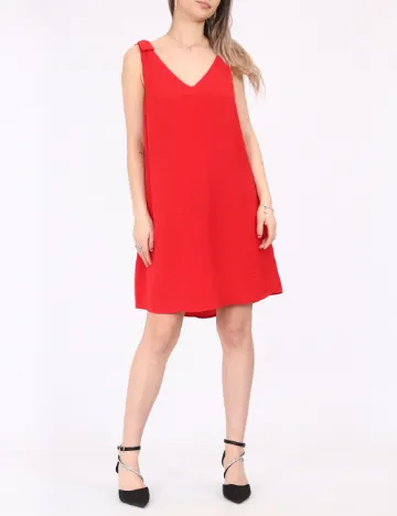 Rochie scurta Vila, rosu