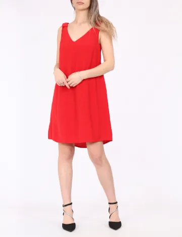 Rochie scurta Vila, rosu