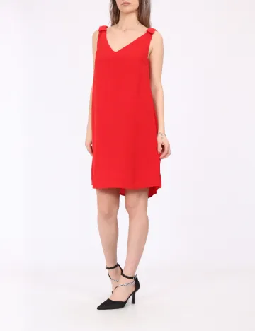 Rochie scurta Vila, rosu