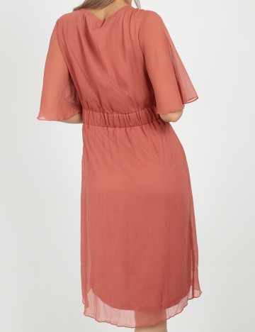 Rochie scurta Vila, somon