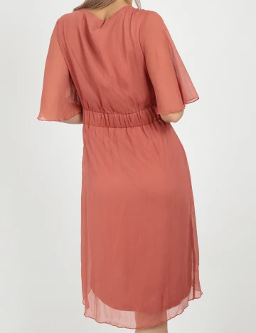 Rochie scurta Vila, somon