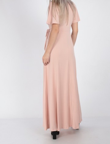 Rochie lunga Vila, roz