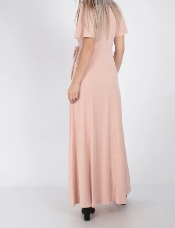 Rochie lunga Vila, roz