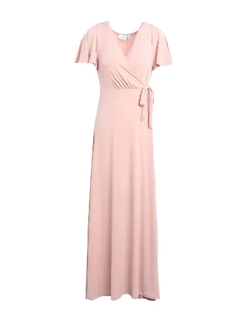 Rochie lunga Vila, roz