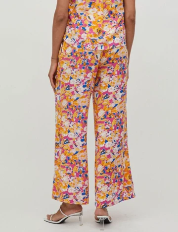 Pantaloni Vila, mix culori