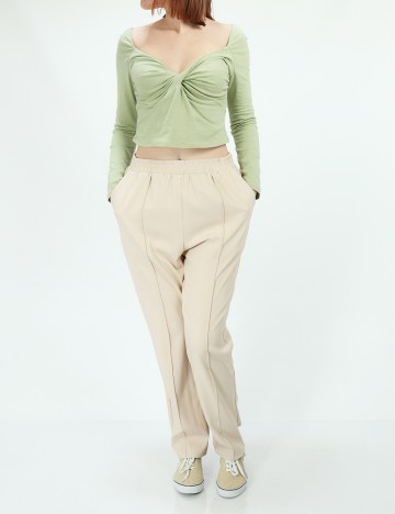 Top SHEIN, verde