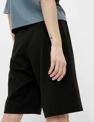 Pantaloni scurti Object, negru