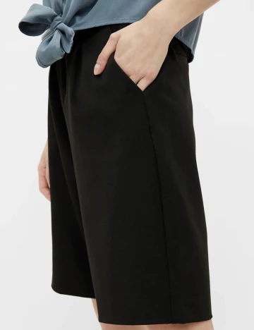 Pantaloni scurti Object, negru
