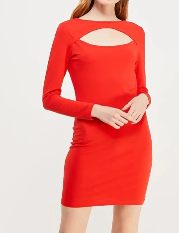 Rochie scurta Noisy May, rosu Rosu