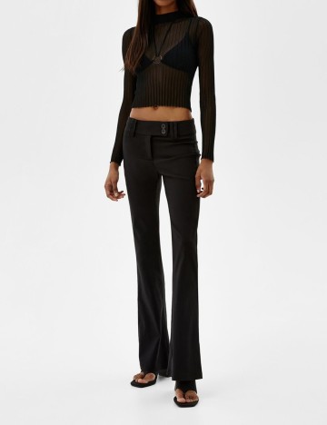 Top Bershka, negru