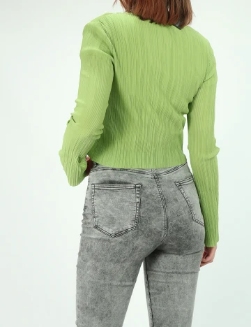 Top Bershka, verde