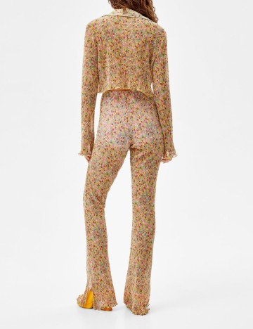 Pantaloni Bershka, floral