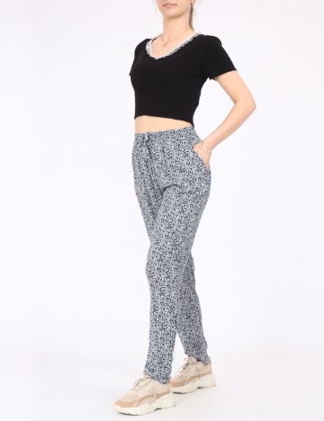 Pantaloni Hailys, bleumarin, L