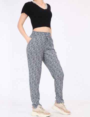 Pantaloni Hailys, bleumarin