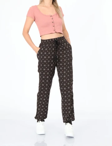 Pantaloni Hailys, maro
