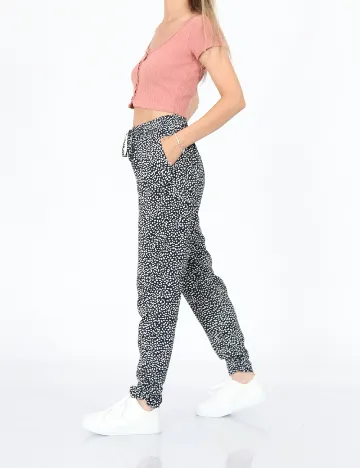 Pantaloni Hailys, bleumarin