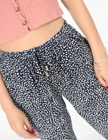 Pantaloni Hailys, bleumarin
