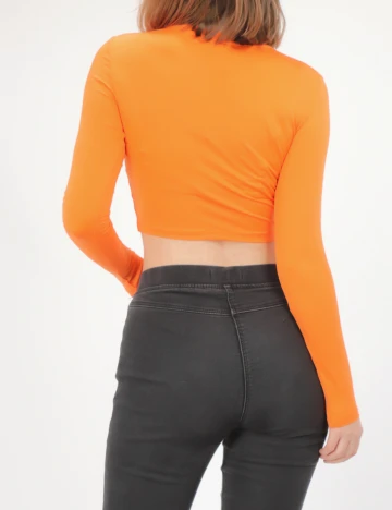 Top Bershka, portocaliu