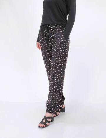 Pantaloni Hailys, floral