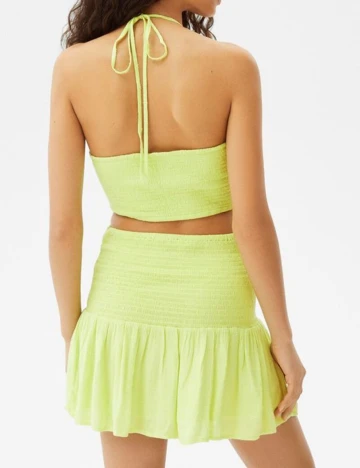 Fusta Bershka, verde