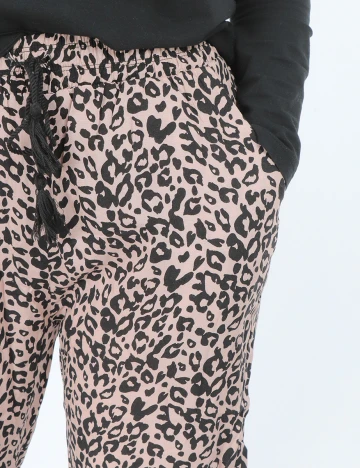 Pantaloni Hailys, crem