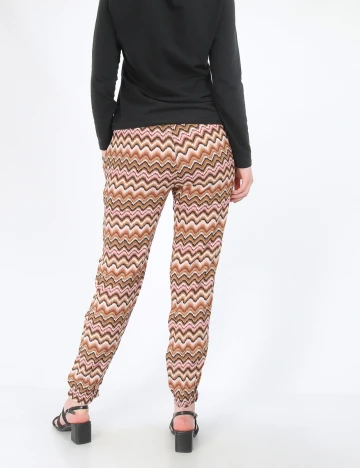 Pantaloni Hailys, maro