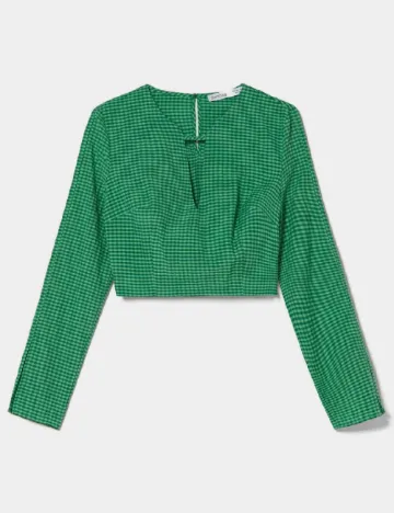 Top Bershka, verde