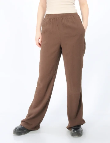 Pantaloni Reserved, maro