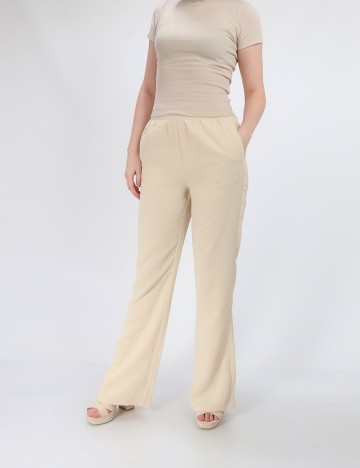 Pantaloni Reserved, crem, XL