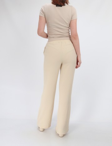 Pantaloni Reserved, crem