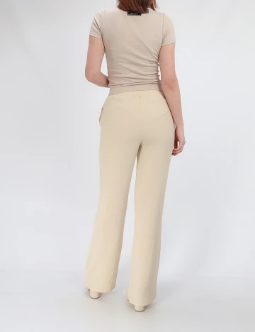Pantaloni Reserved, crem